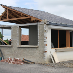 Extension de maison avec chambre d'amis Meyzieu